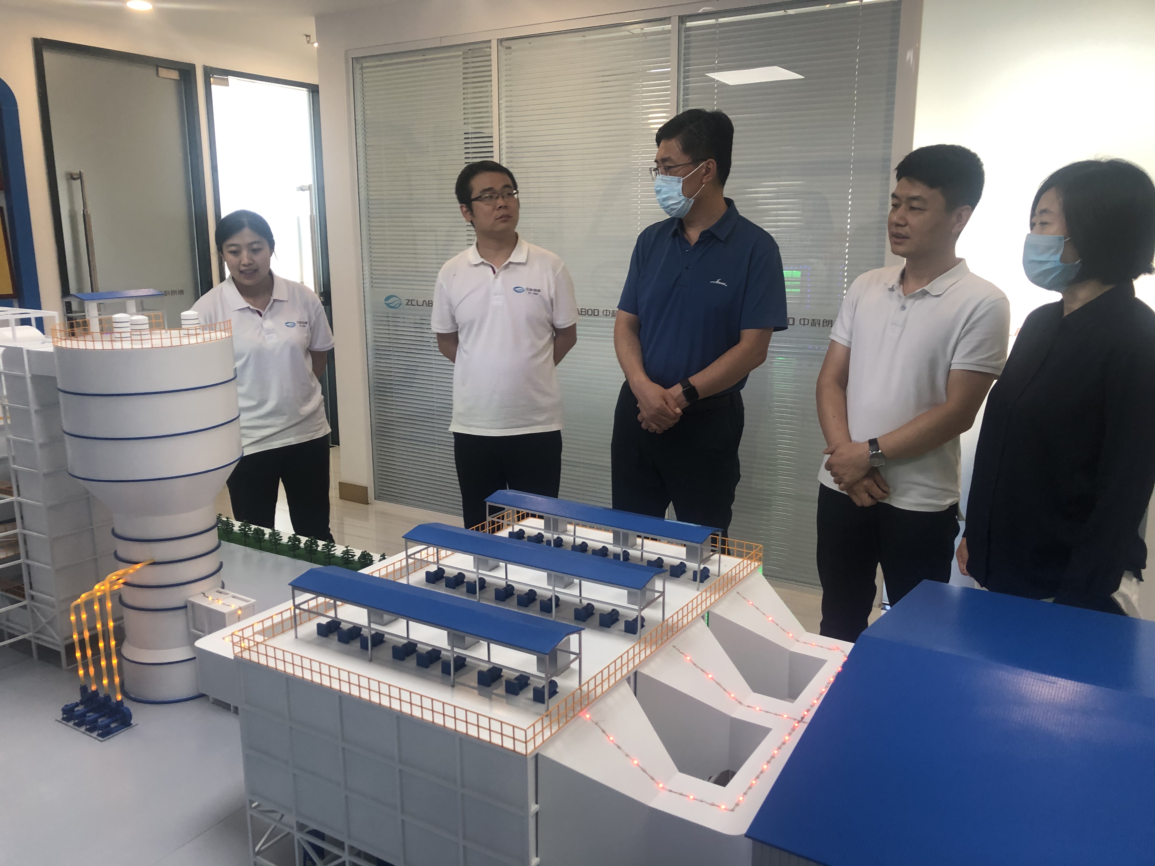 市发改委现场核查桥西区申报2021年市级企业技术中心情况-星