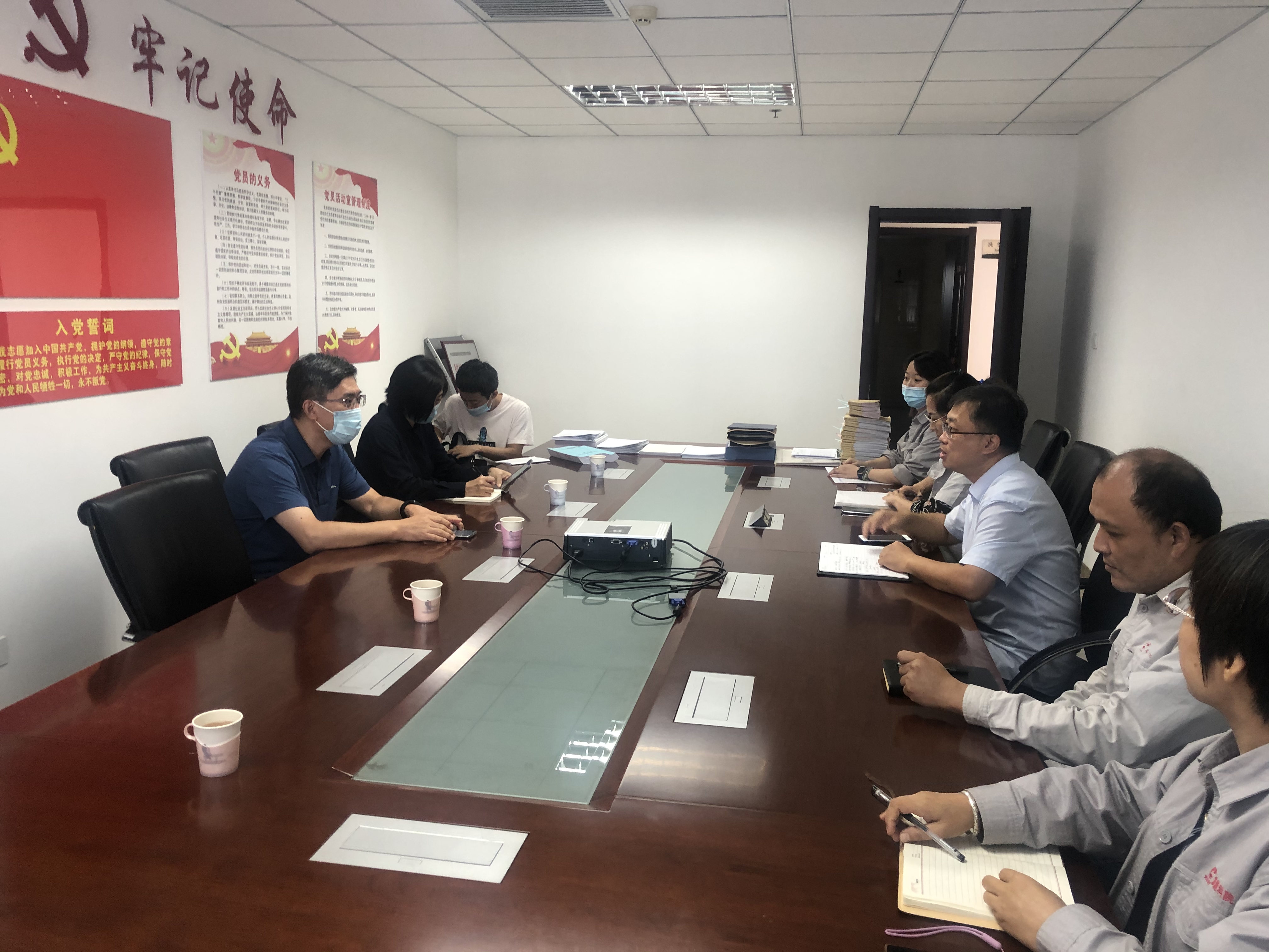 市发改委现场核查桥西区申报2021年市级企业技术中心情况-星空体育app官网(图4)