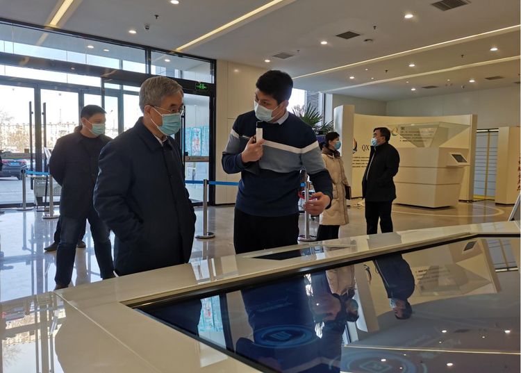 市委组织部到我区人力资源服务产业园调研指导工作
