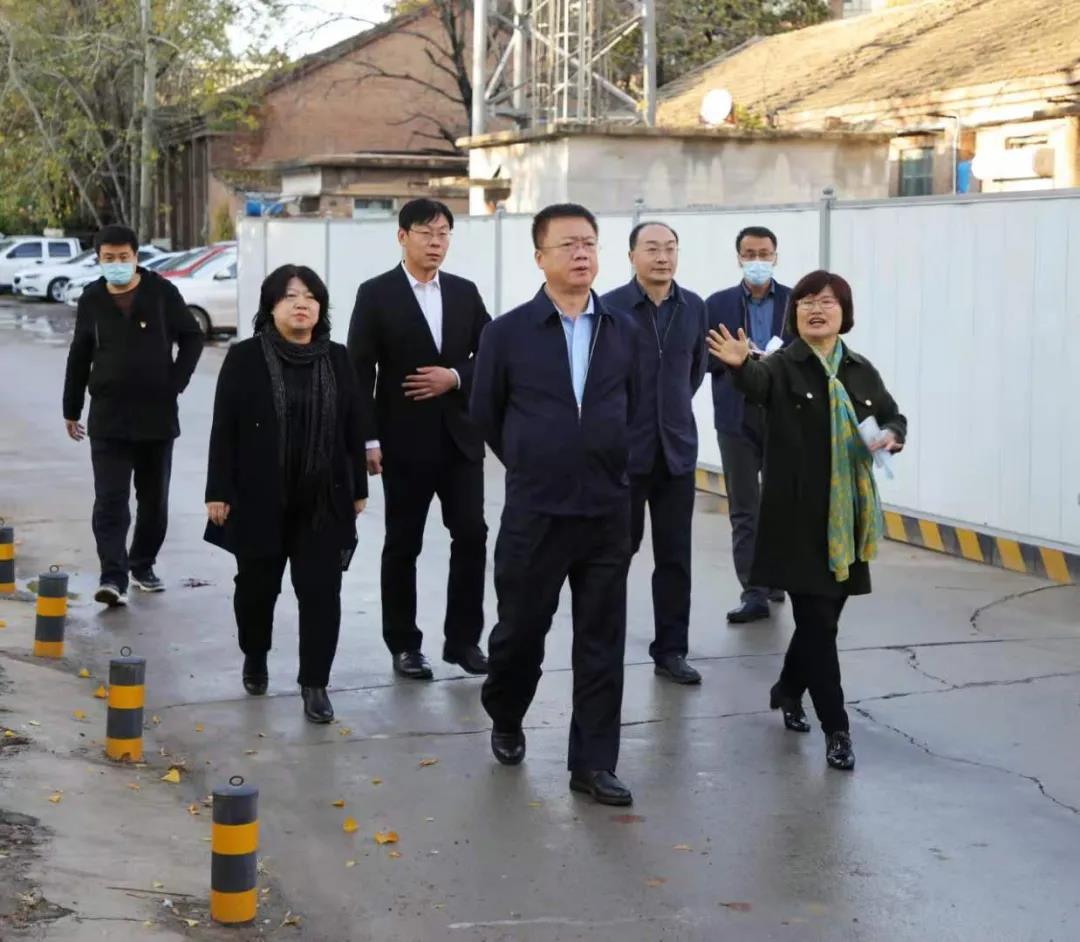 孙鹏云到维明街道调研宣讲党的十九届五中全会精神