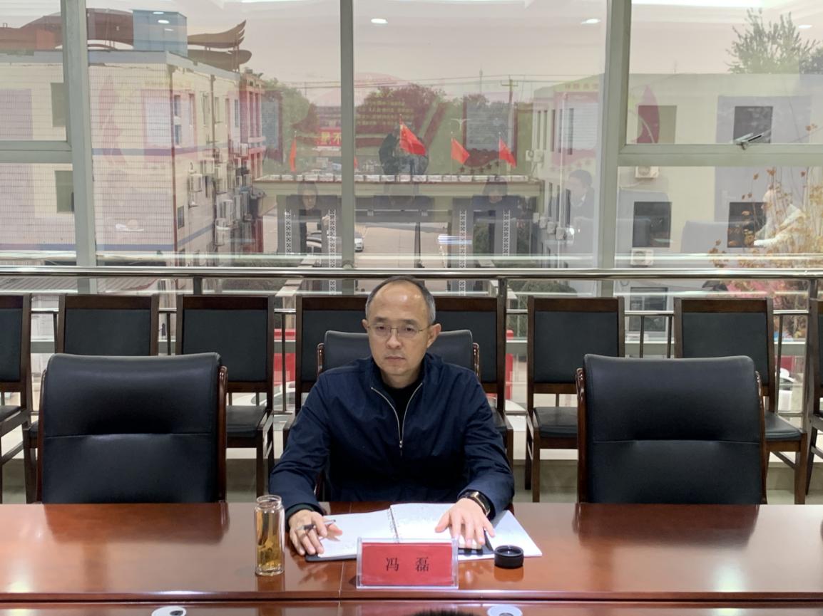 区委常委,常务副区长冯磊调度留营街道重点工作